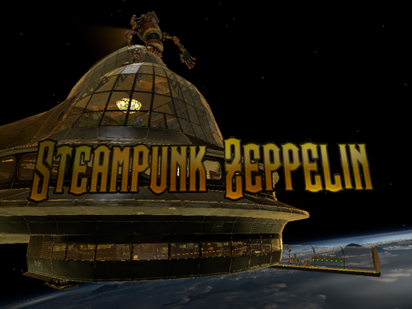 Steampunk Zeppelin – Wolfoshi, French Furry Exploring Worlds in VR