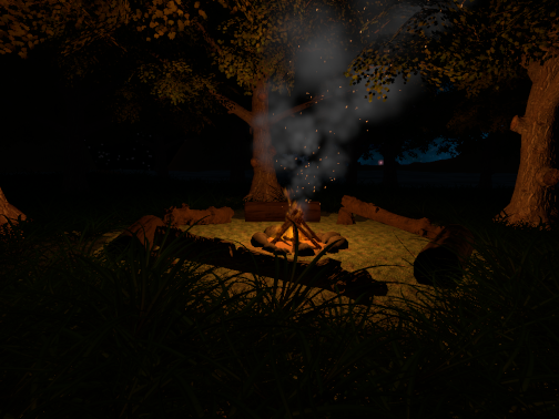 The Campfire – Wolfoshi, French Furry Exploring Worlds in VR