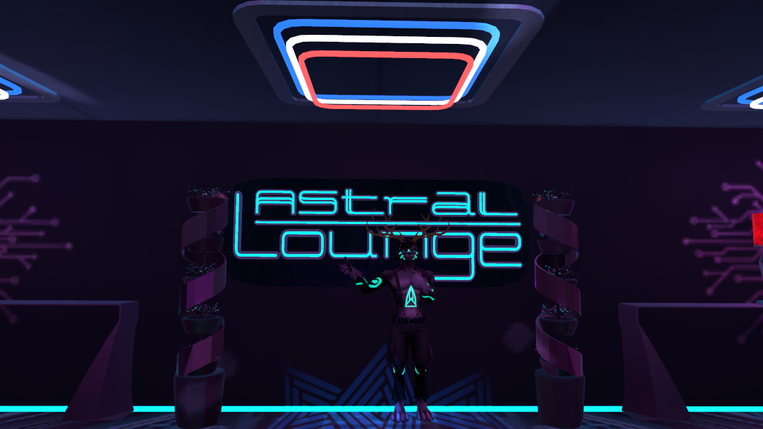 Astral Lounge – Wolfoshi, French Furry Exploring Worlds in VR