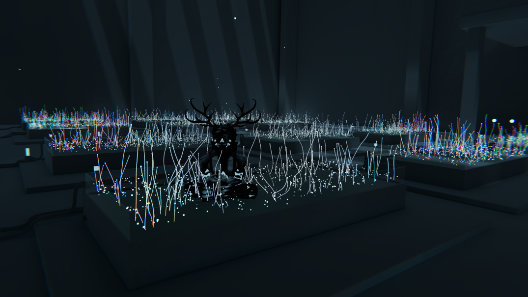 Particle Plant – Wolfoshi, French Furry Exploring Worlds in VR