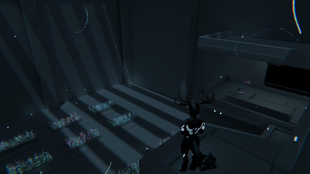 Particle Plant – Wolfoshi, French Furry Exploring Worlds in VR